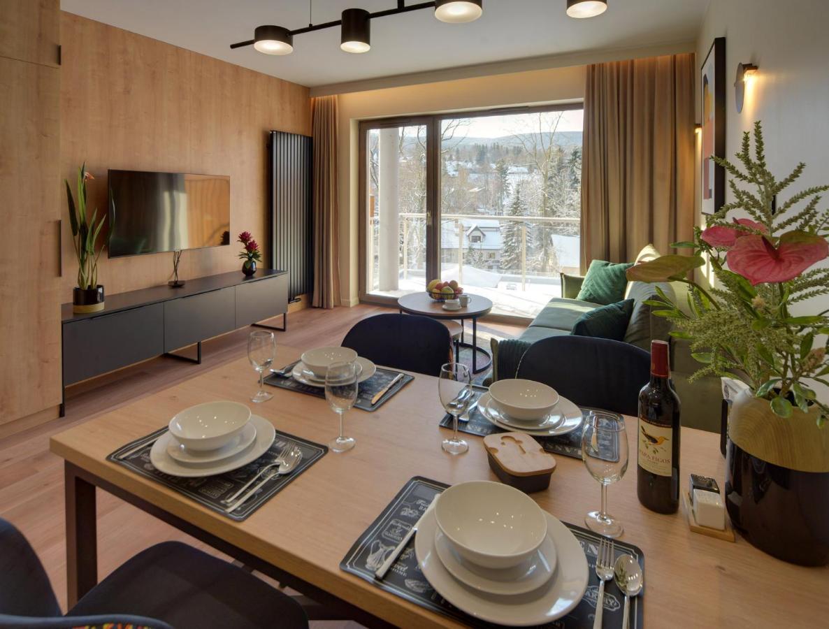 Trevilles Apartamenty - Stone Hill Z Basenem I Spa Sklářská Poruba Exteriér fotografie
