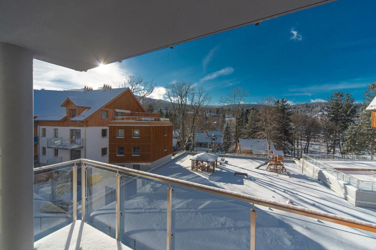 Trevilles Apartamenty - Stone Hill Z Basenem I Spa Sklářská Poruba Exteriér fotografie